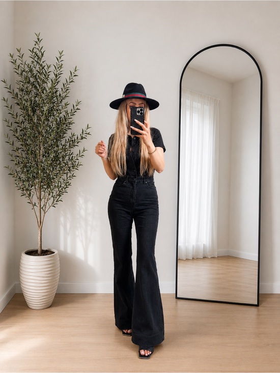Pants - Black Jumpsuit